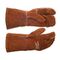 Faustling Handschuh mit gerader und verstärkter Daum zum MIG/MAG Schweissen, aus Schulter-Spalt-Rindsleder
